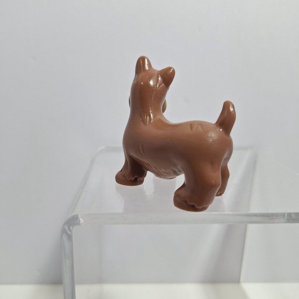 Little Tikes Brown Dog 2" Terrier Puppy Vintage Scottie Tan - Picture 14 of 14